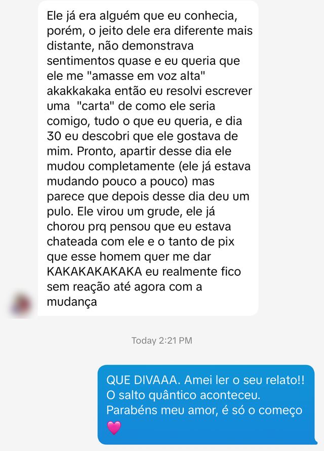 Depoimento real de aluna sobre manifestação