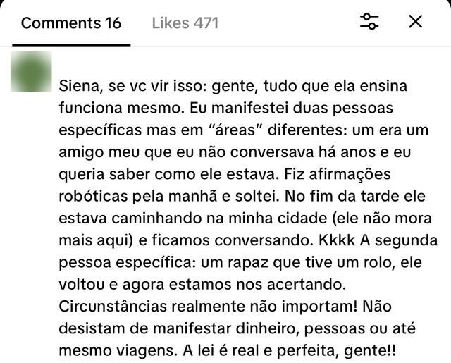 Depoimento real de aluna sobre manifestação