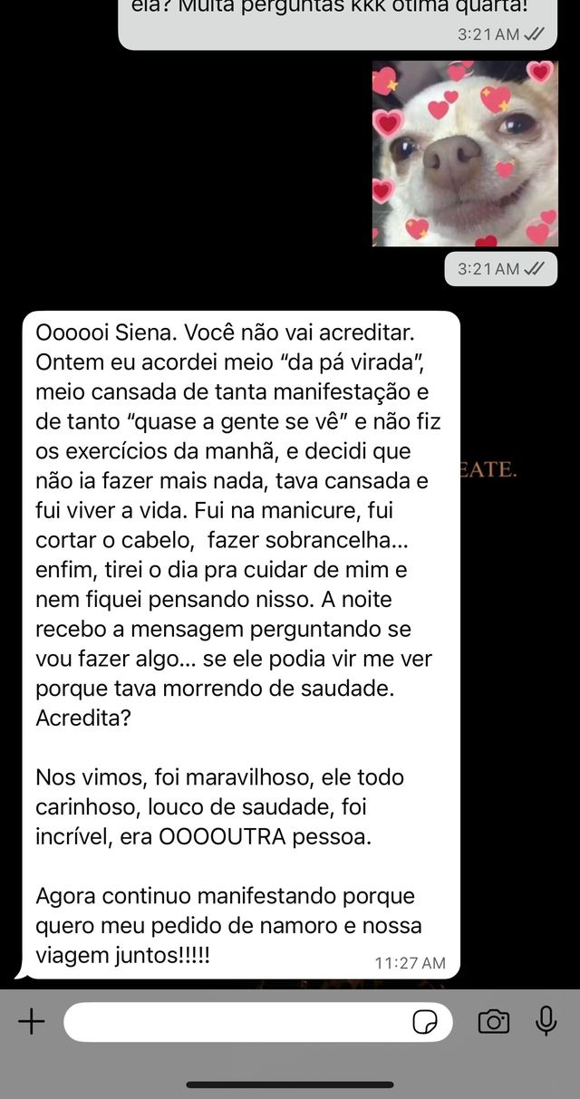 Depoimento real de aluna sobre manifestação