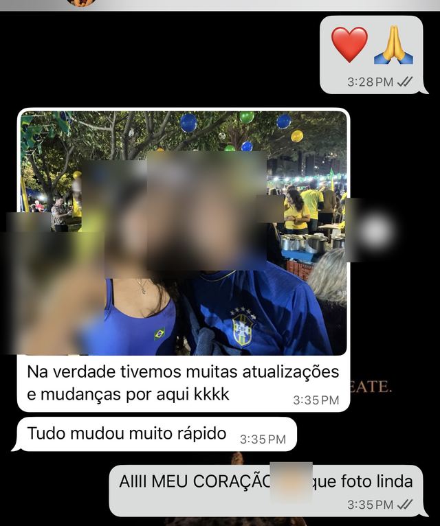 Depoimento real de aluna sobre manifestação
